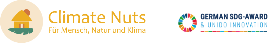Logo von Climate Nuts und dem German-SDG-Award.